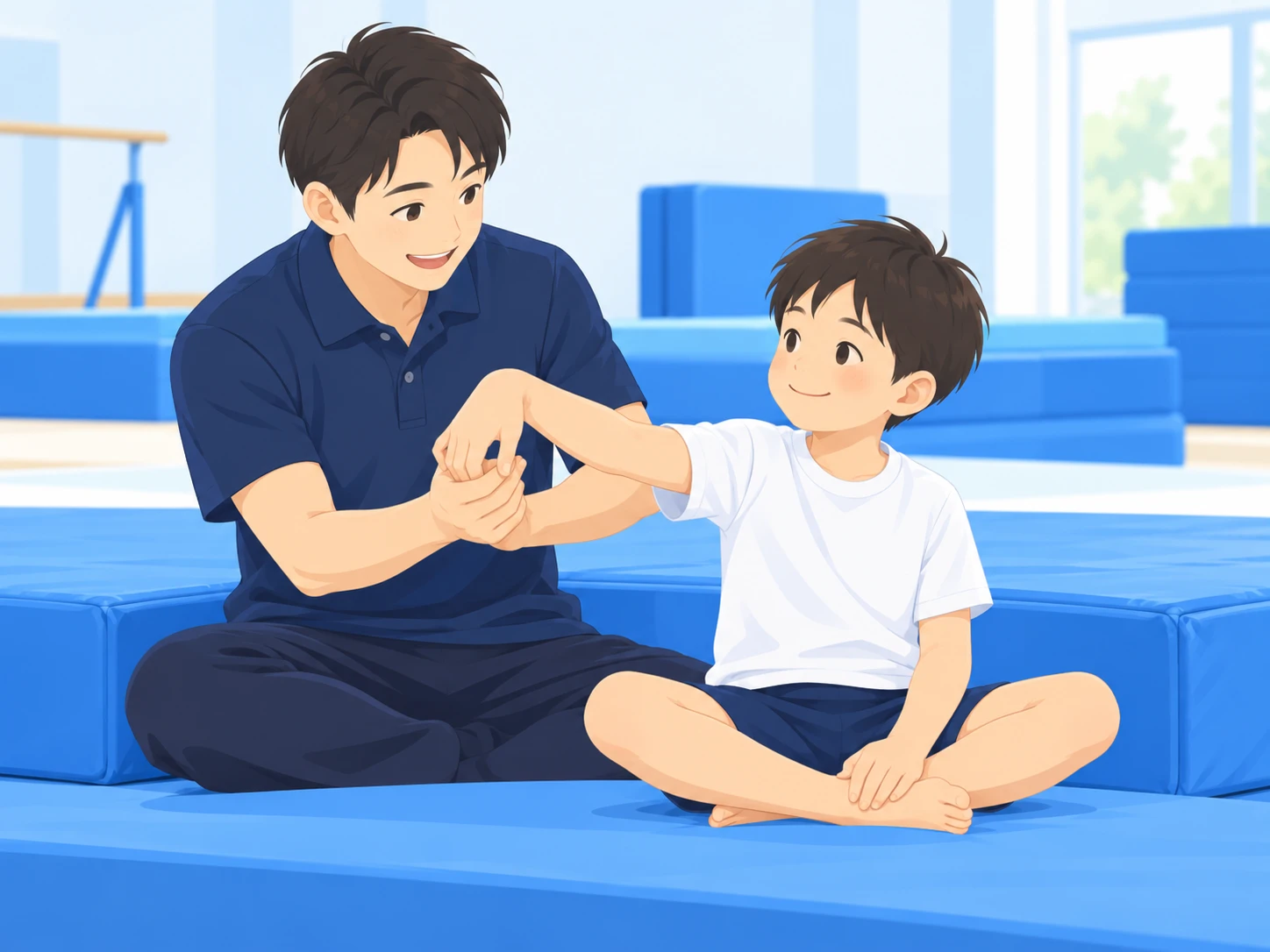 安全な練習・補助の大切さ